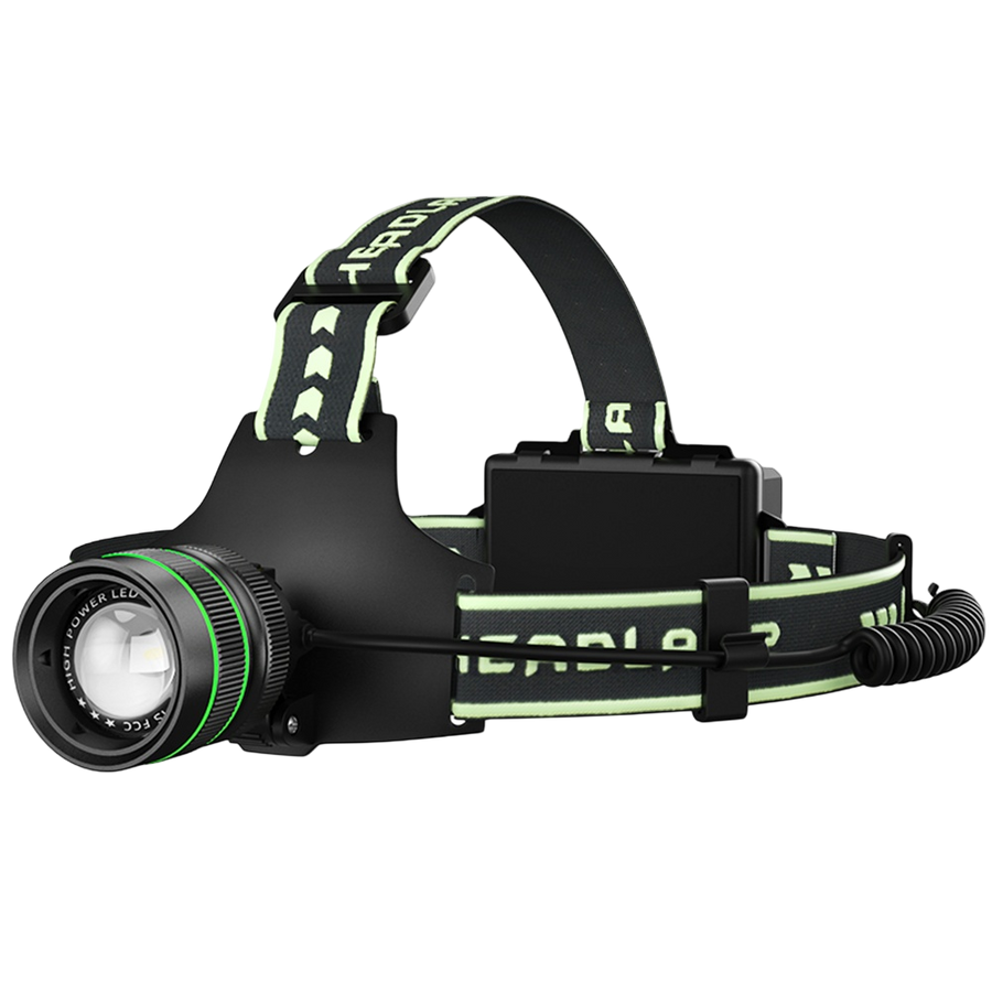 Kraftig Pandelampe 10.000 Lumen – Sensor & Powerbank