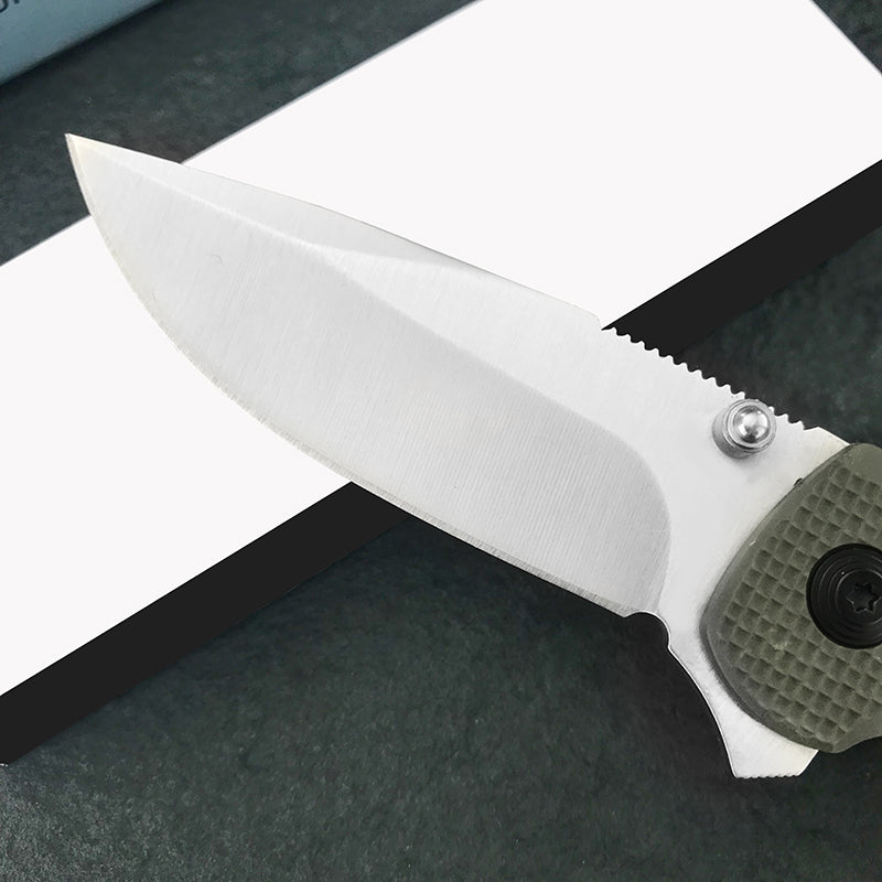 Foldbar Jagtkniv – 7 cm 440C Stål