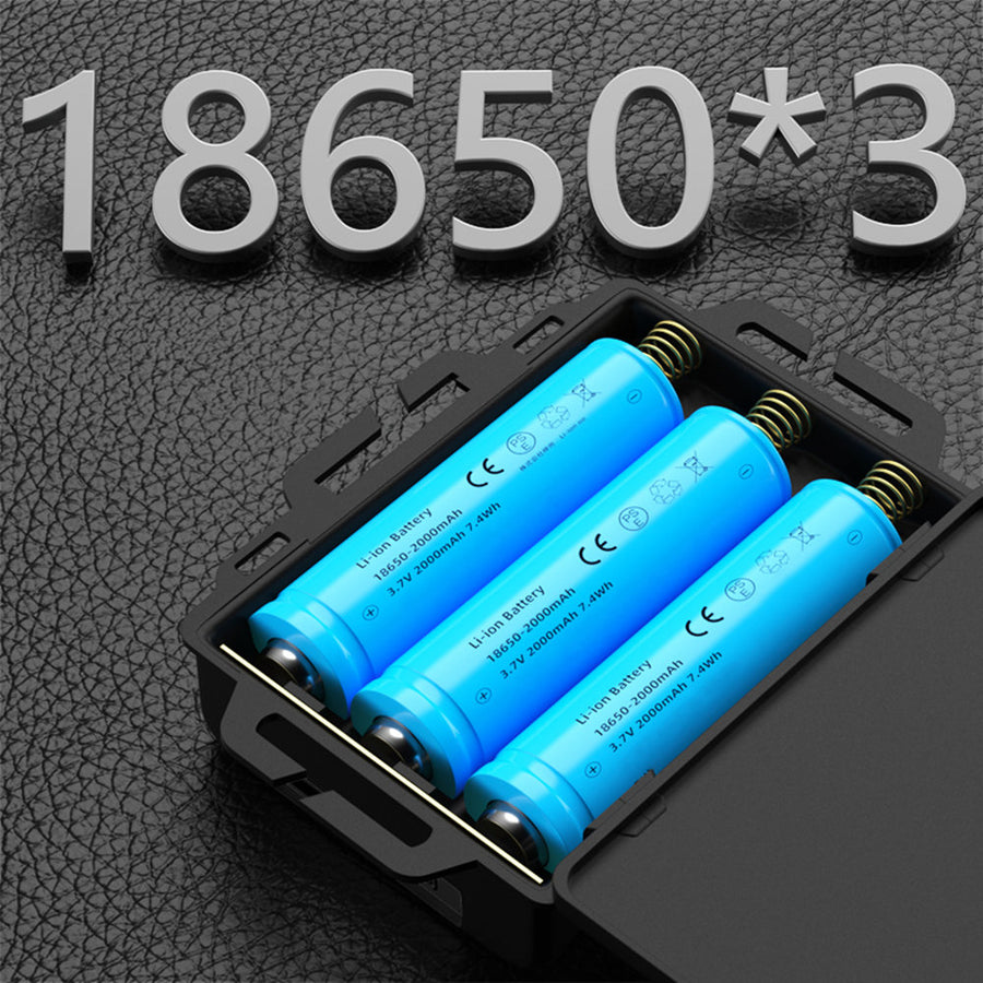 Kraftig Pandelampe 10.000 Lumen – Sensor & Powerbank