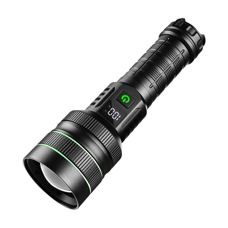 Kraftig Lommelygte 10.000 Lumen – USB-C & Powerbank