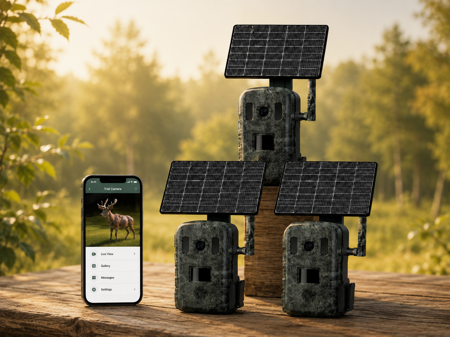 Small 4G Trail Camera Package – 3 LIVE Cameras – Save 10%